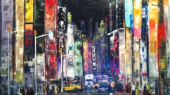 New-york-black-background