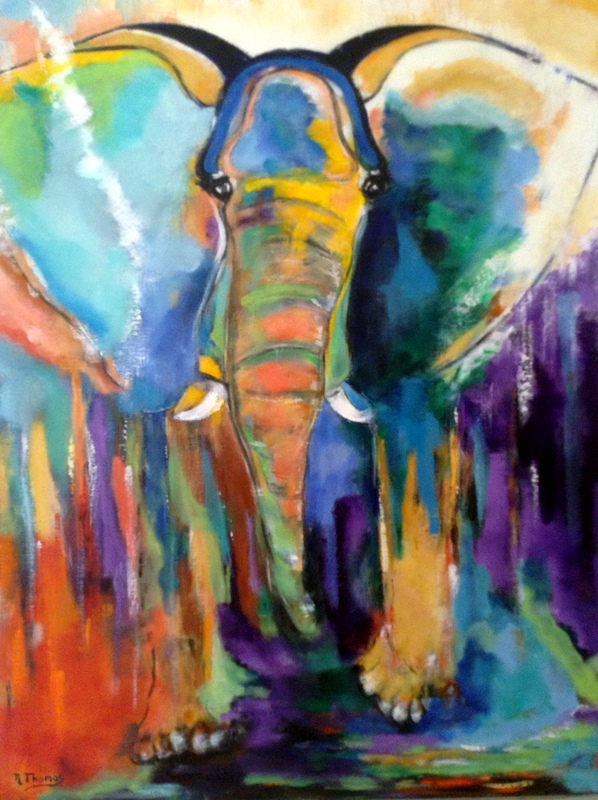 un éléphant à ma façon