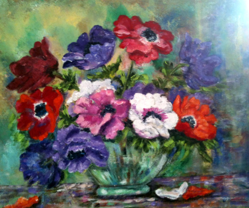 bouquet d'anémones 3