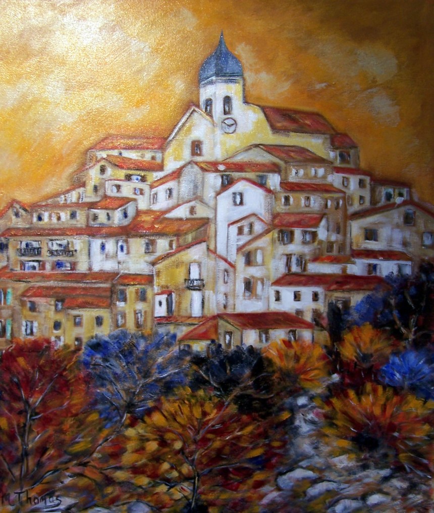 Cote d Azur village Berre les Alpes à ma façon