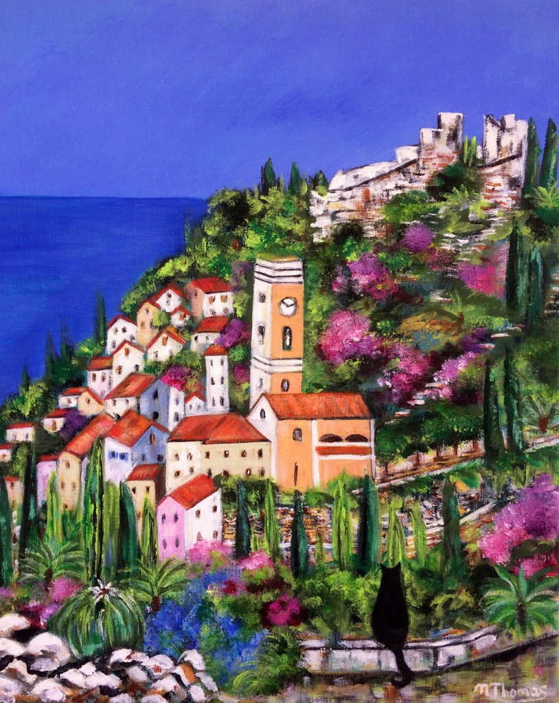 Cote d Azur Village Eze village