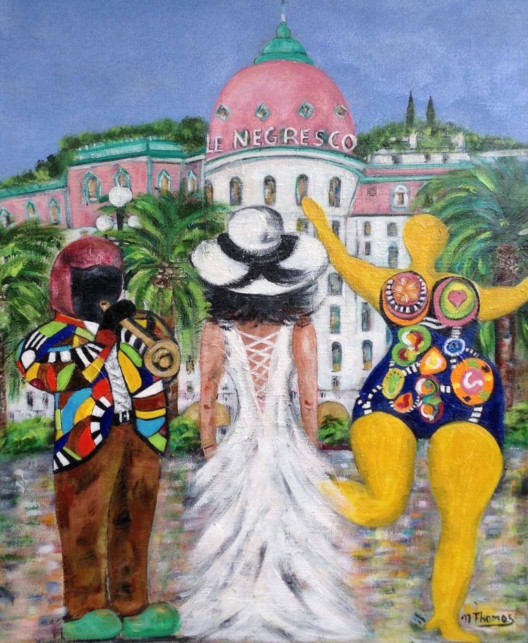 femme Rêverie entre les 2 mon coeur balance 3