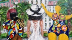 femme Rêverie entre les 2 mon coeur balance 3