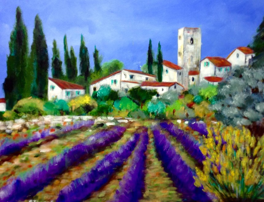 Lavandes en Provence 