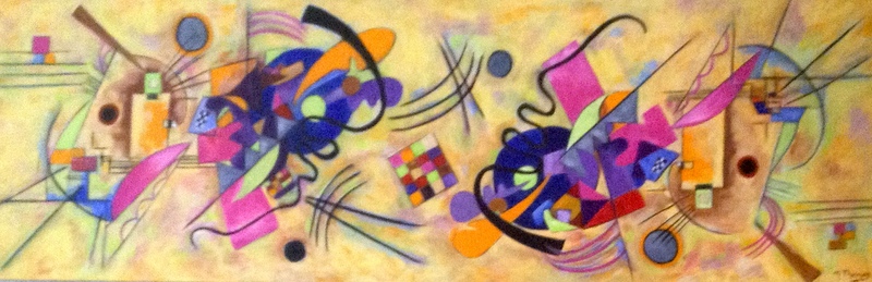 Inspiration moderne de Kandinsky